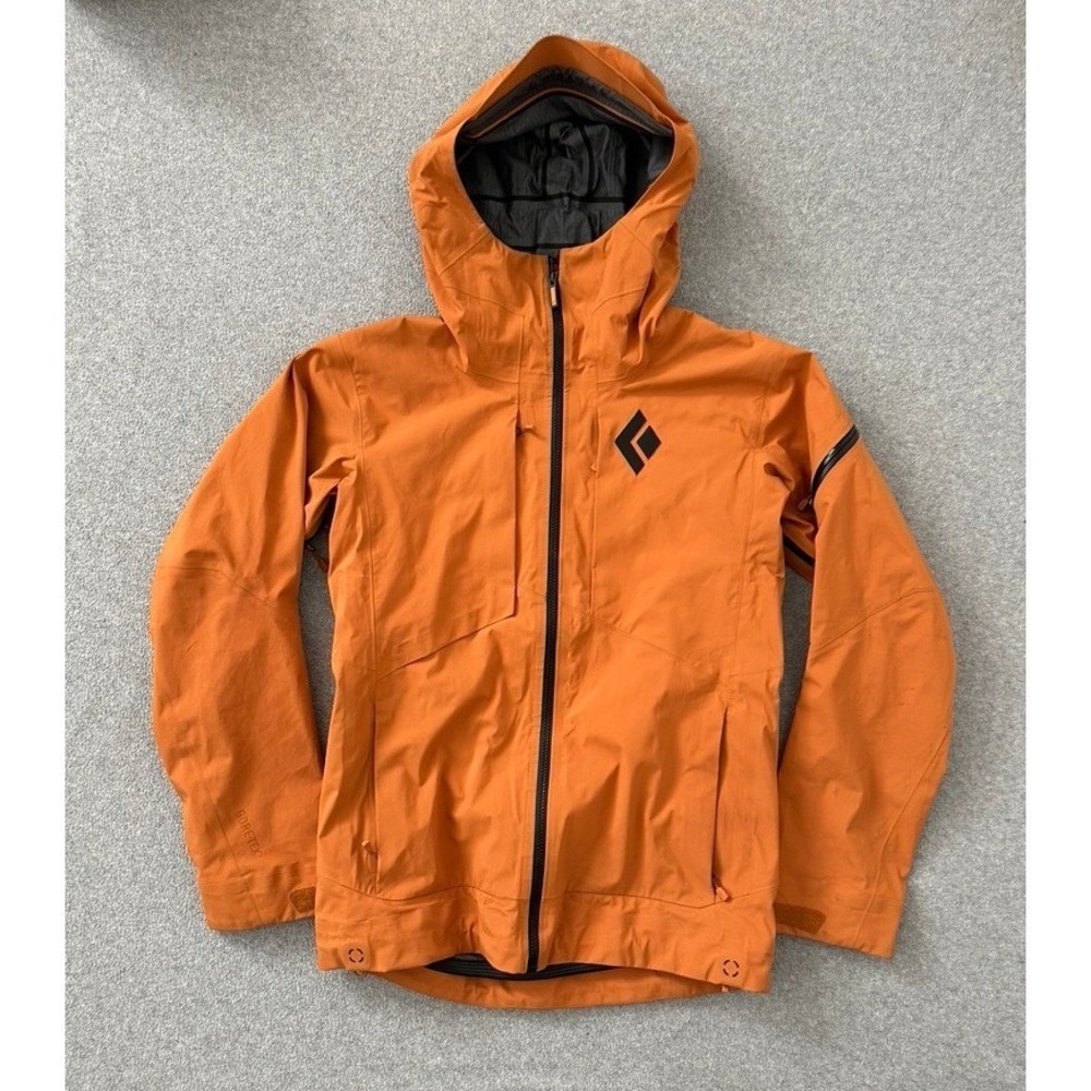 Black Diamond Mission Shell 3L Mens Small Gore-Tex Waterproof Hooded Jacket